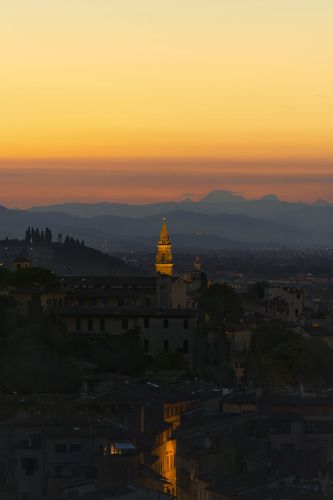 Sunset over Florence