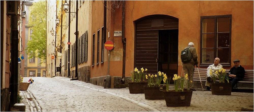 швеция, город, стокгольм, старики, жизнь, Сергей Гаспарян