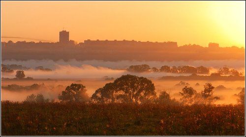 Загорается новый день