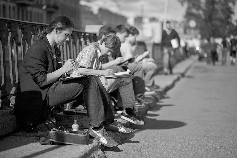 рисуем город...photo preview