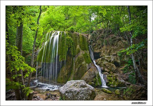 Водопад Серебряные струи