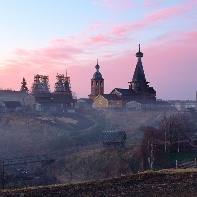 летний, берег Нёнокский посадphoto preview