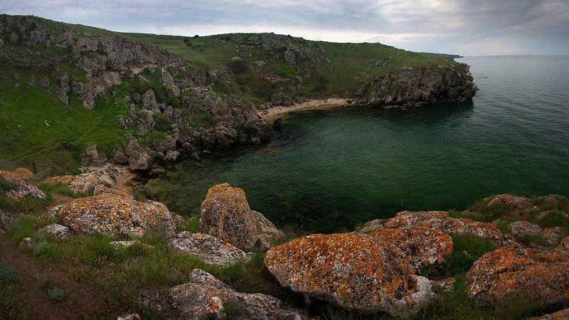 крым, весна, море Майский Казантипphoto preview