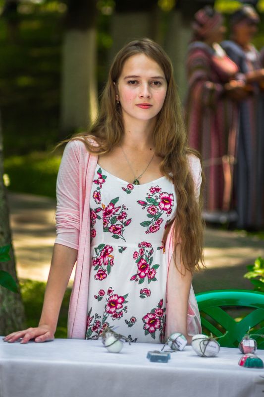 девушка, студентка, праздник, photo preview