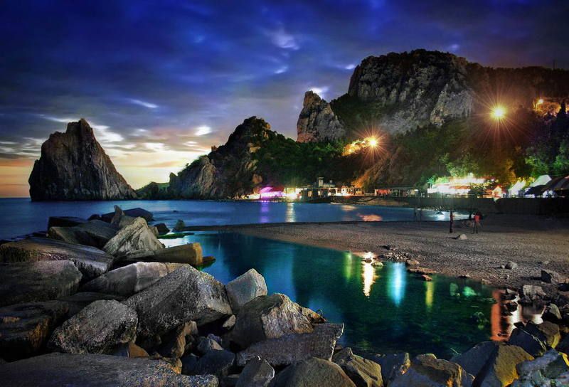 россия, крым, симеиз Сказочный вечерок в Симеизеphoto preview