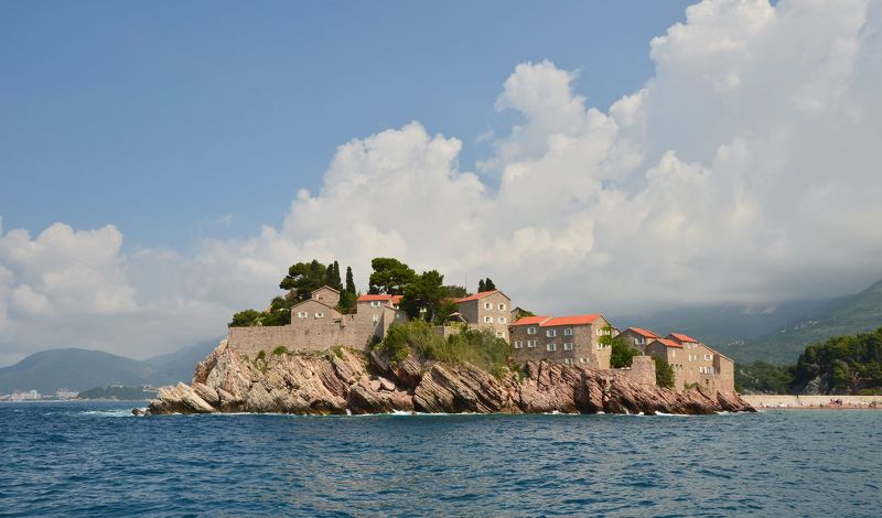 черногория, остров свети-стефан, адриатика Мимо острова Буяна...photo preview