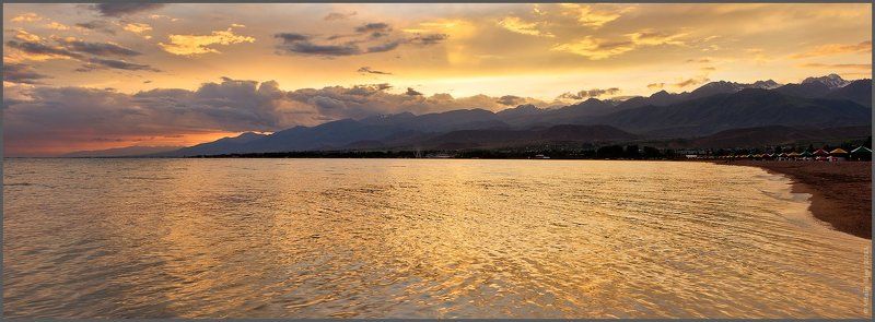 киргизия, горы, иссык-куль, облака, свобода, путь, выбор, альпинизм, закат, море, озеро photo preview