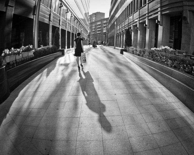 жизнь, город, утро, москва, moscow morning of the big cityphoto preview