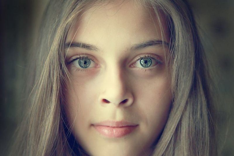 девушка, портрет, глаза photo preview