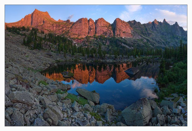 западный, сибирь, саян, ергаки, оз., художников photo preview