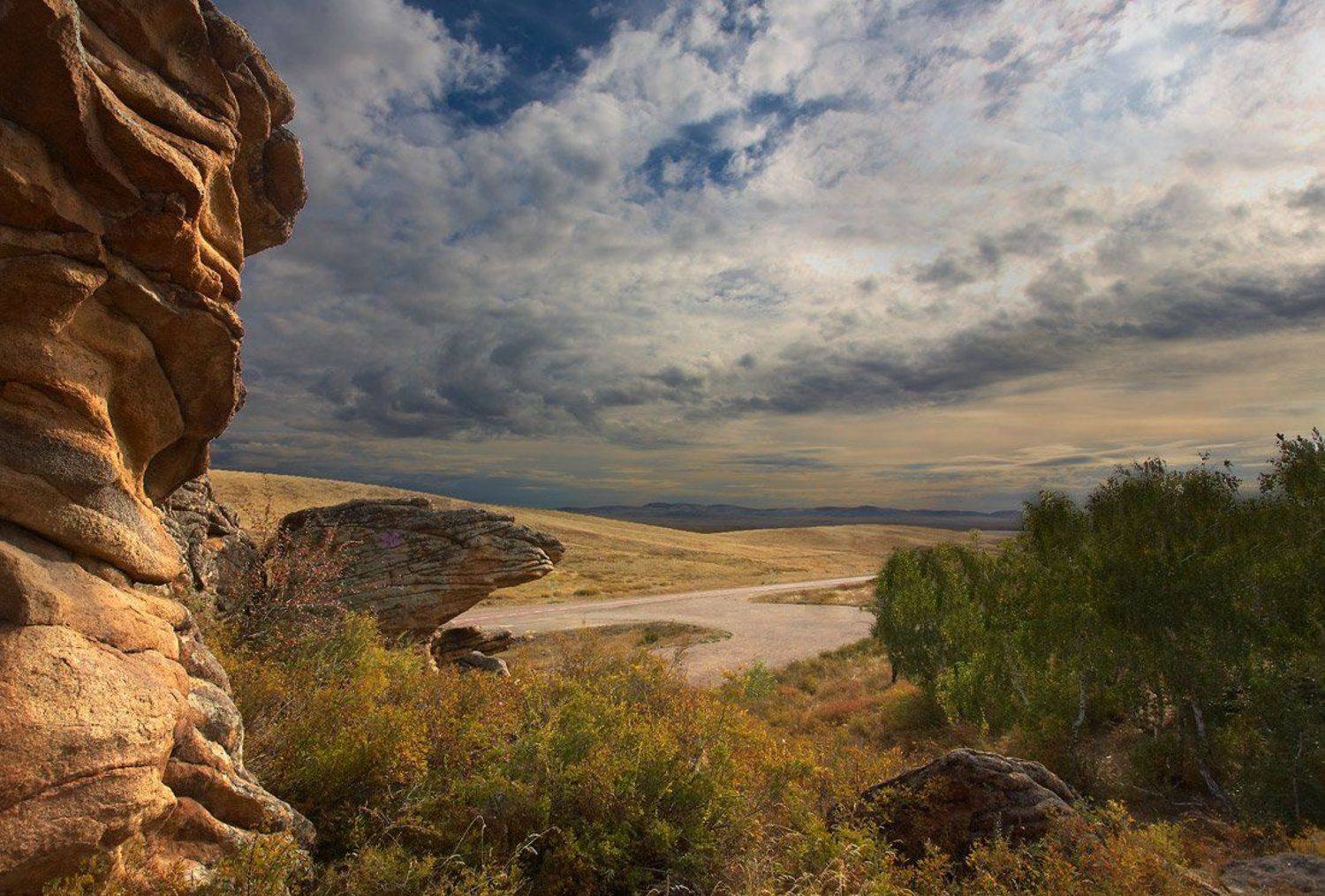 Автор: Андрей Журавлев каркаралы, горы, Андрей Журавлев