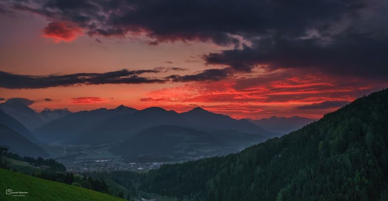 austria., österreich., hallein., salzach., alps., alpen., water., reflection., obertauern., europe., nature., landscape., mist., fog., forest., morning., golden, light., landscape., daniel, rericha. ***photo preview
