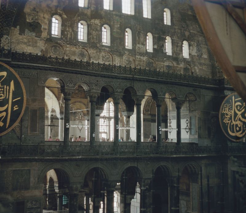 istanbul, hagia, sophia, mosque, retro, film, turkey Hagia Sophiaphoto preview