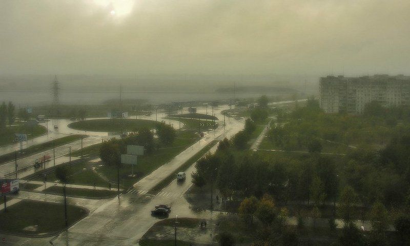 город, осень, дождь Город сталкеровphoto preview