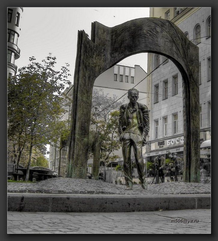 арбат, памятник, окуджава, москва, m506 Окуджаваphoto preview