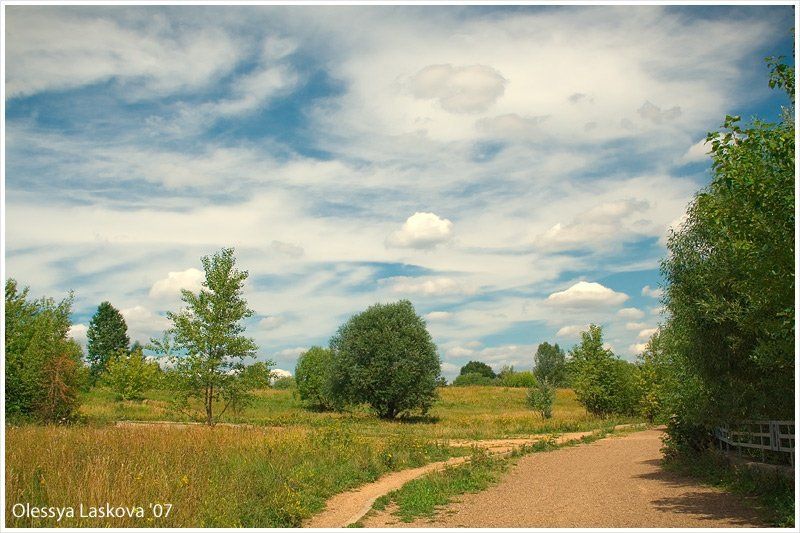 лето, жара, солнце, небо, облака, тушино жараphoto preview