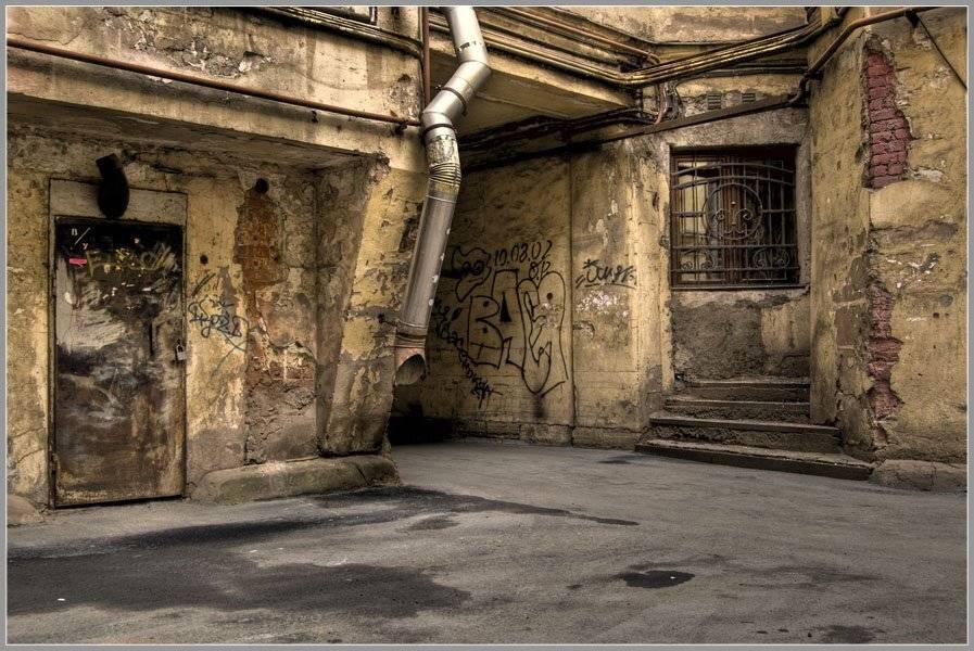 по местам хоженным...Васильевские дворики.... Автор: domovoi город, двор, остров, васильевский, domovoi