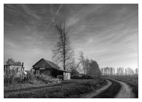 Село неасфальтированное...