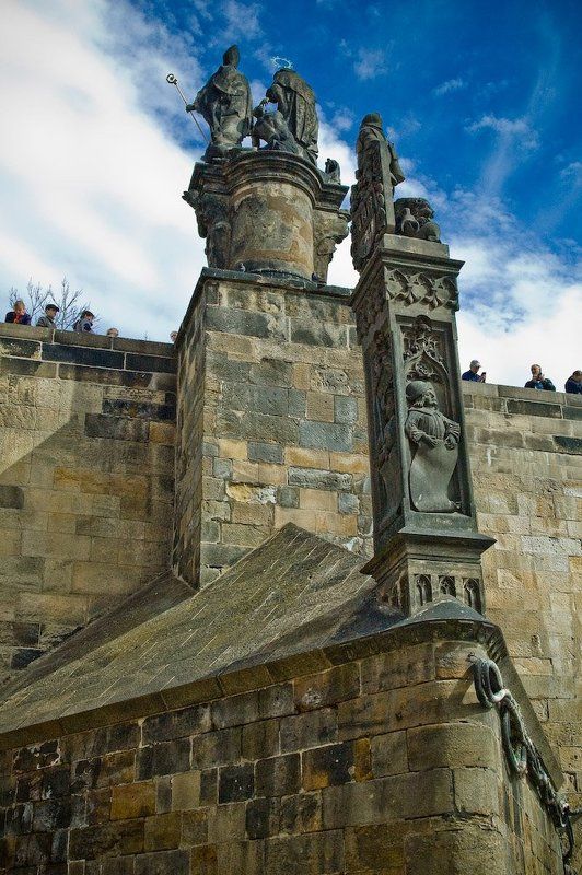 прага, мост, карлов. карлов мост, весна ***photo preview