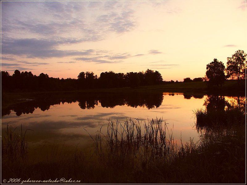 пейзаж, пруд, вечер, юрлово Чудесный сон...photo preview