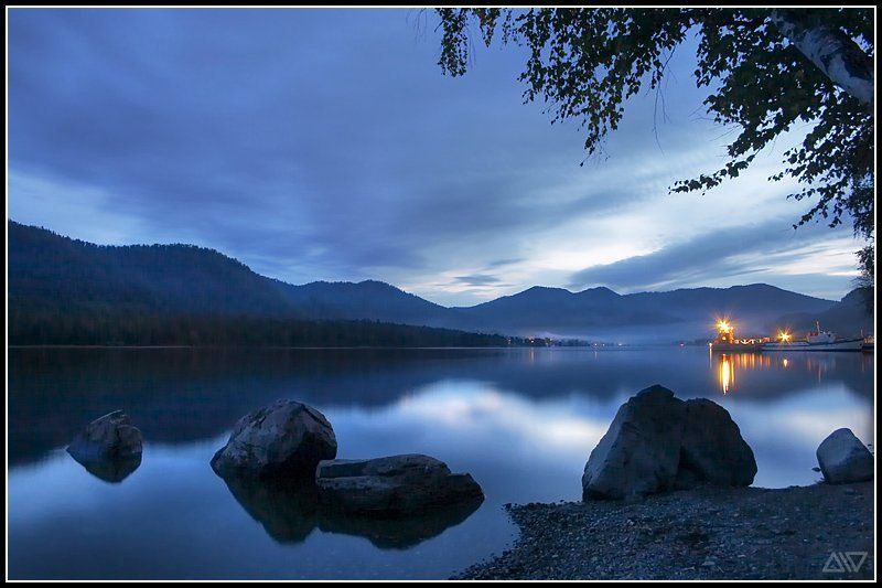 Телецкое озеро: вечерphoto preview