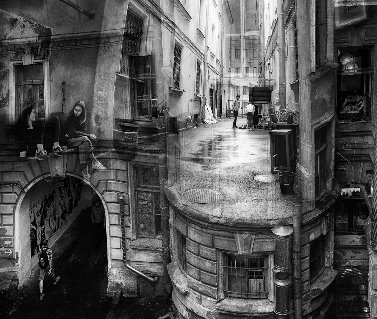 санкт-петербург, город, дворы, люди, Ольга Александрова