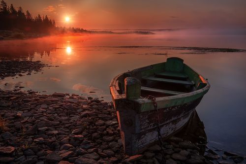Лодки на Зюраткуле