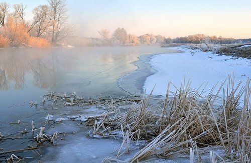 морозное утро