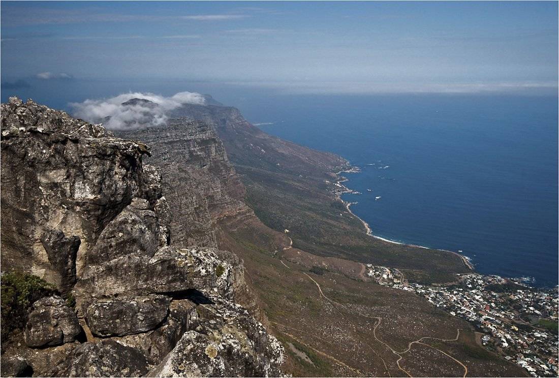 скала каменного орла. Автор: Сергей Гаспарян юар, кейптаун, столовая гора, горизонт, океан, простор, высота, Сергей Гаспарян