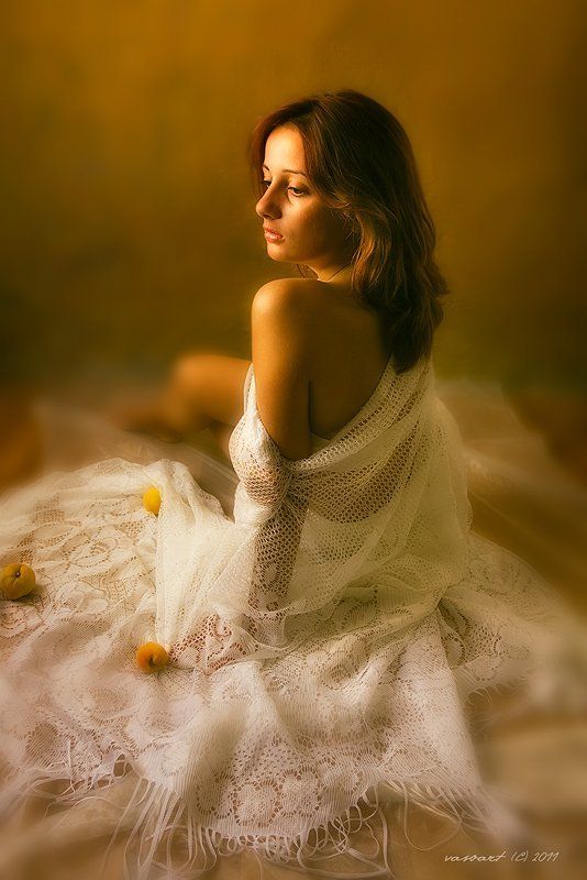 beautiful, girl, art, Красивая вечерphoto preview