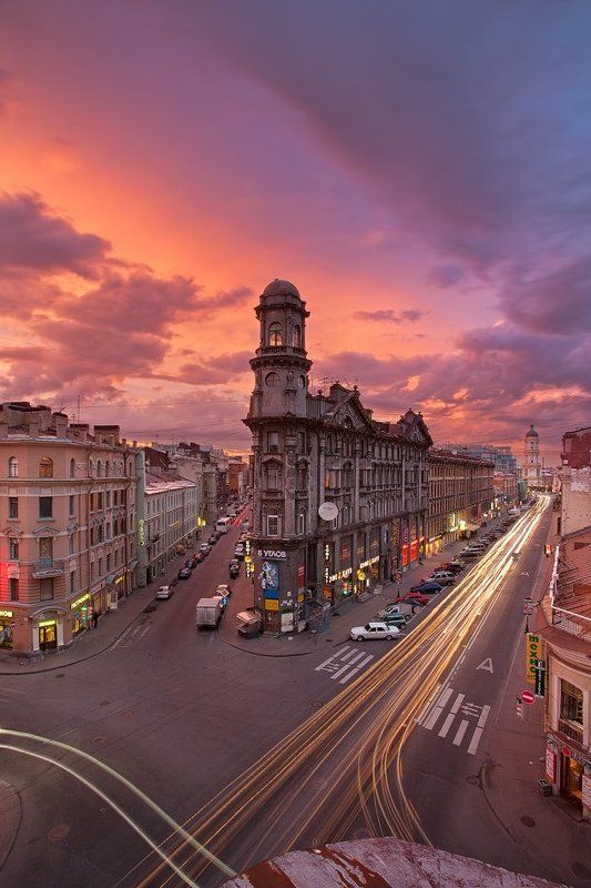 Вечерний Петербург. Пять Углов