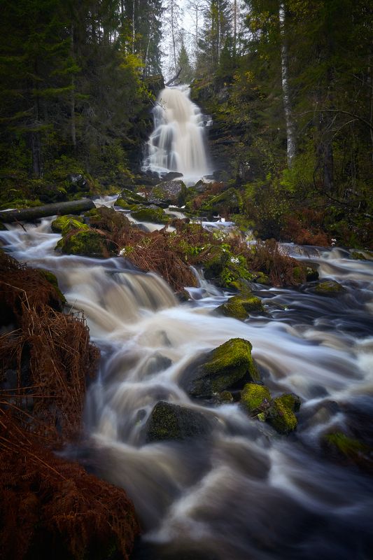 карелия, белые мосты, юканкоски, водопад Водопад Юканкоскиphoto preview