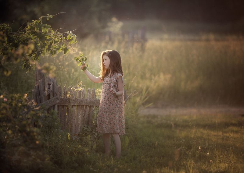 девочка, лето photo preview