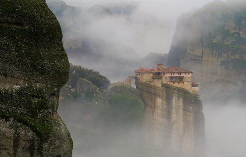 Between The Rocks And Fog