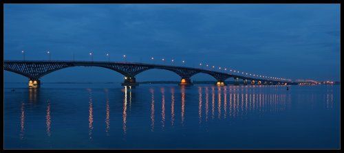 Мост через Волгу