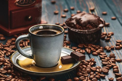 Coffee and chocolate