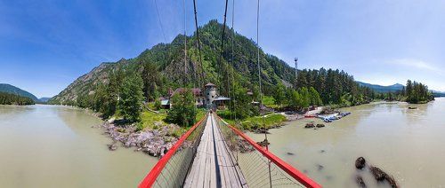 Мост через р.Катунь