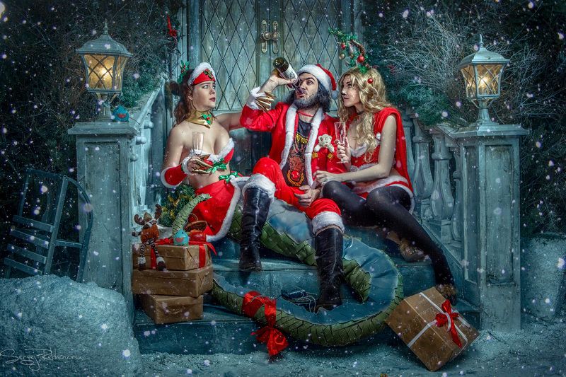 студия, портрет, ночь, новый год, праздник, rekhov Всем счастливого Нового года!!!photo preview