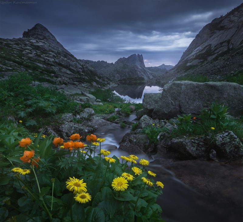 ергаки Ергаки. Вечер на озере Горных Духов.photo preview