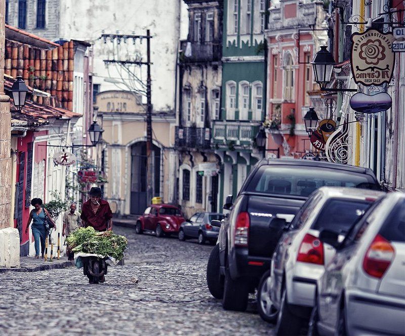 бразилия, сальвадор, старик, зеленщик Сальвадорский старик.photo preview