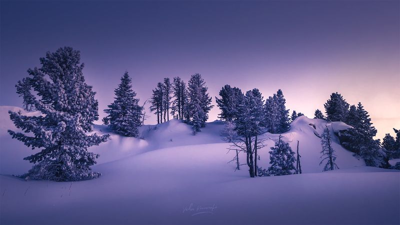 Снежные узоры гор Алтая. Семинский перевалphoto preview