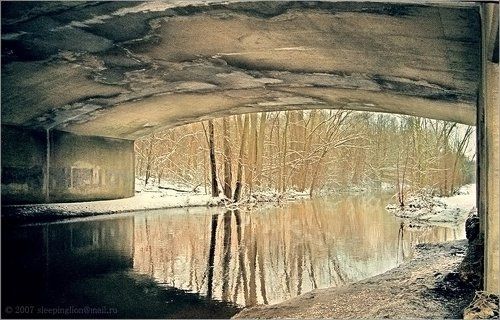 Five feet under...