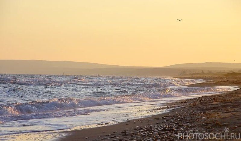 пейзаж, закат, море, янтарь, photosochi.ru, таманский полуостров, черное море закат в янтареphoto preview