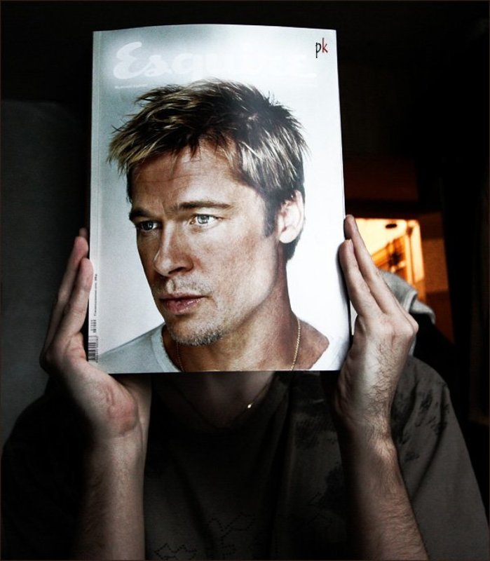 авто, esquire, бред, питт, портерт, журнал авто :)photo preview