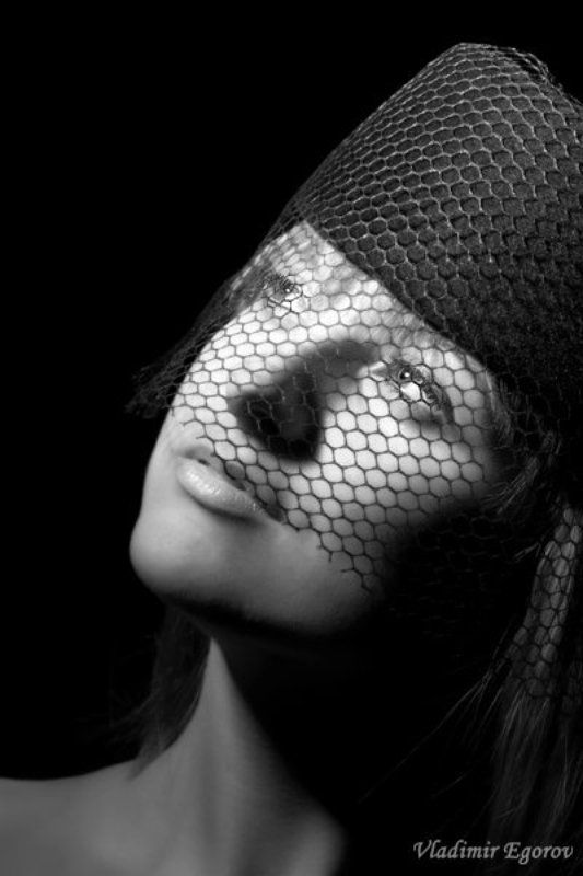 шляпка, вуаль, ретро, студия Ретро-2photo preview