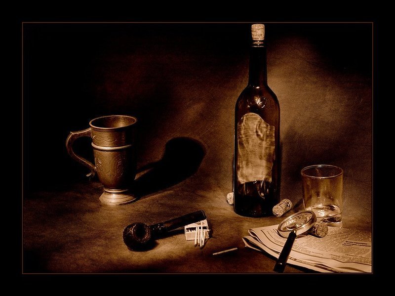 натюрморт, световая кисть ***photo preview