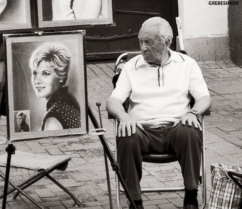 чб жанр ретро художникphoto preview