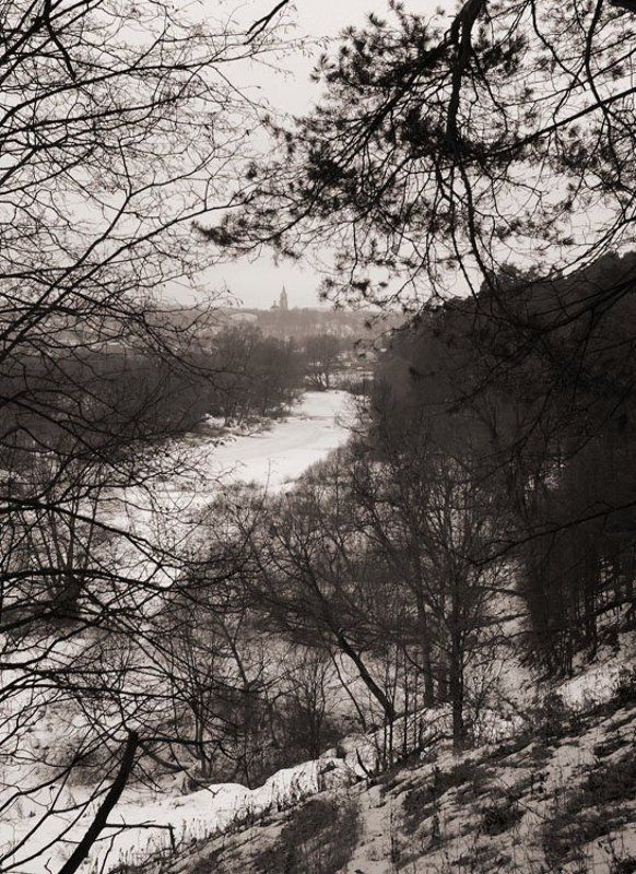 вид на верею с реки протва Вид на Верею с реки Протваphoto preview