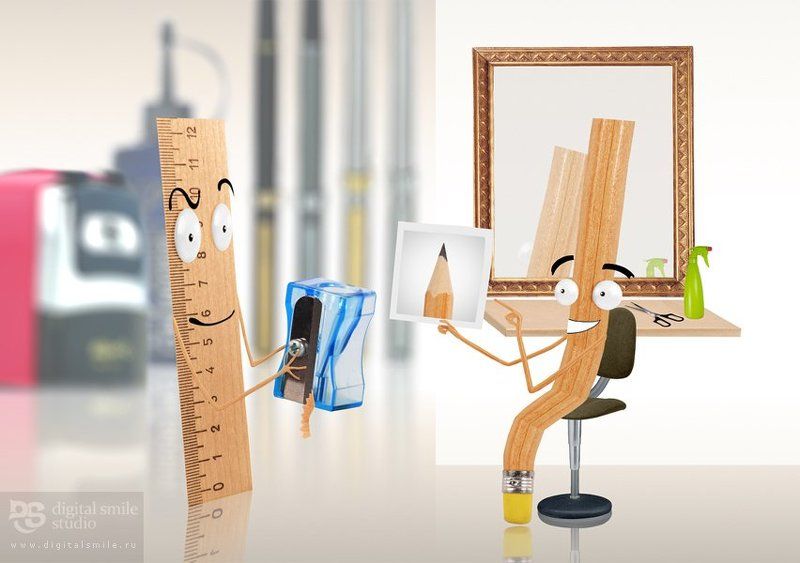 линейка карандаш парикмахерская Ну что-с, начнем!!photo preview