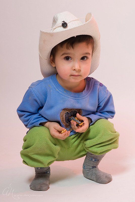 малыш,ковбой,студия ковбойphoto preview